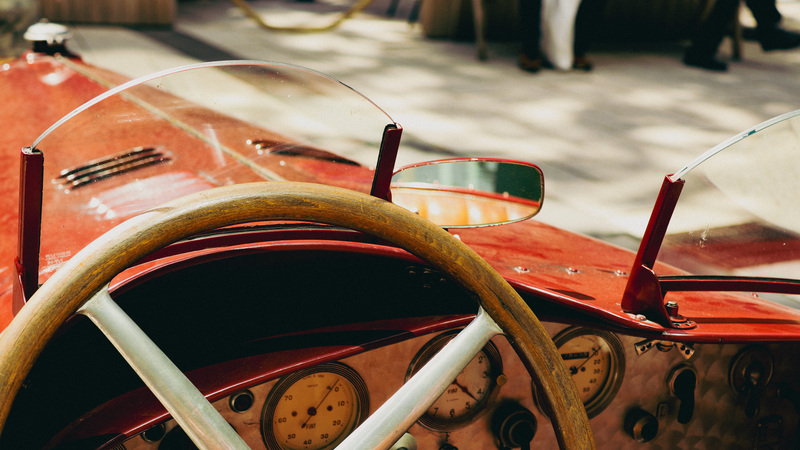 Kunstaufnahme Oldtimer