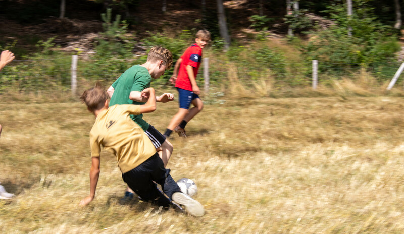 Fussballturnier im Zeltlager